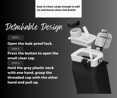 Collapsible Silicone Water Bottle