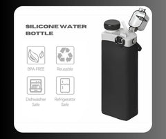 Collapsible Silicone Water Bottle