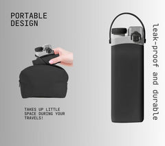 Collapsible Silicone Water Bottle