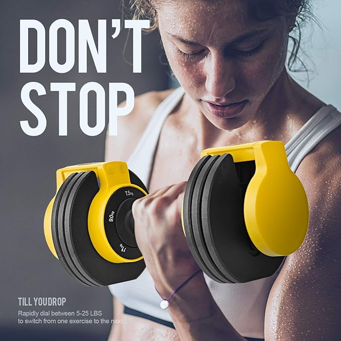 Compact Adjustable Dumbbell © Ⓢ