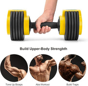 Compact Adjustable Dumbbell © Ⓢ