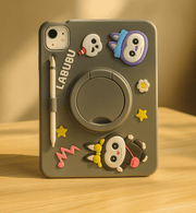 Cute Cartoon iPad Protective Case with Stand