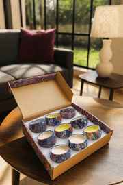 Decorative Scented Tin Candle Gift Set