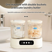 Double-Bucket Mini Washing Machine Ⓢ