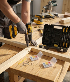 Feratec - Cordless Drill Tool Kit ©  Ⓢ
