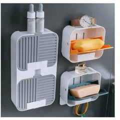 Flip Lid Drain Soap Box