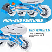 GI - Adjustable Inline Skates © Ⓢ