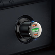 Hoco - 3 Port Car Charger (NZ6)