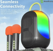 Hoco - Portable BT Speaker with Dual Wireless Microphones Ⓢ
