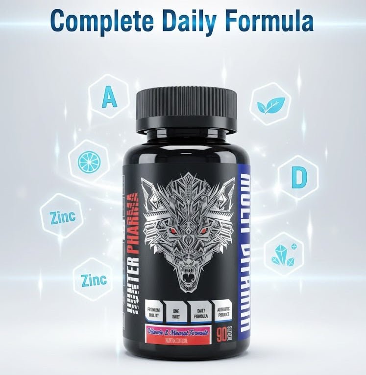 Hunter Pharma - Multivitamin & Mineral Formula Tablets (Original)