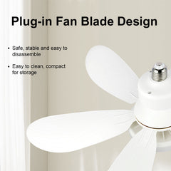 Flower Fan Light - Ceiling Fan with Light