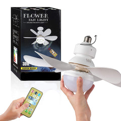 Flower Fan Light - Ceiling Fan with Light