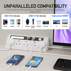 Go-Des Multi-Port Power Strip