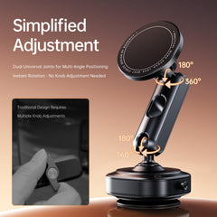 Magnetic Vacuum Phone Stand