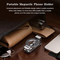Magnetic Tripod Phone Stand