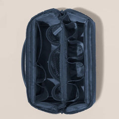 Structured Leather Vanity Case