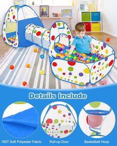 Indoor Outdoor Play Tunnel