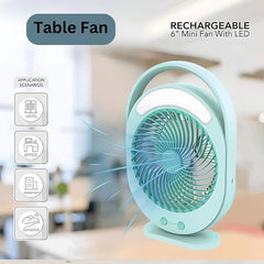 Kamisafe - Rechargeable LED Multi-Functional Fan Ⓢ