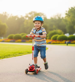 Kids 3-Wheel Scooter with Adjustable Handlebar © Ⓢ