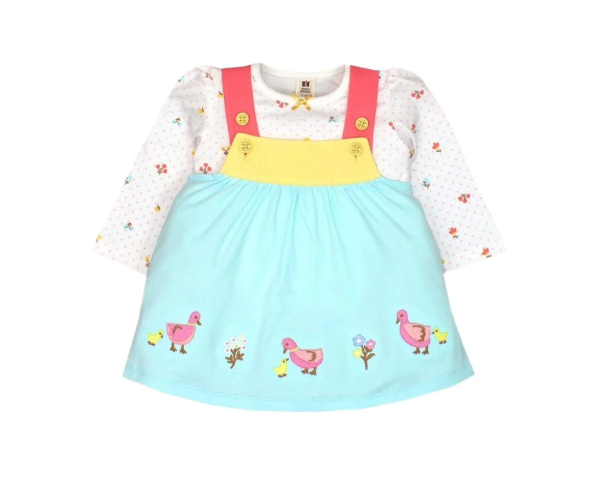 Knitted Embroidery Frock