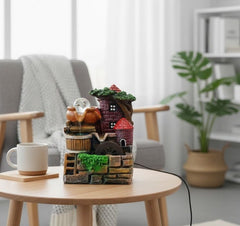 Mini Village Fountain Showpiece Ⓢ