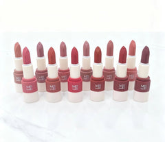 Miss Rose - Azure Sky & Vermilion Lipstick