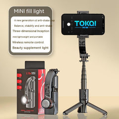 Mobile Phone Stabilizer Hand-held Tripod Head Selfie Stick