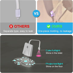 Motion Sensor LED Toilet Light