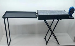 Portable Outdoor Charcoal Grill with Side Table © Ⓢ