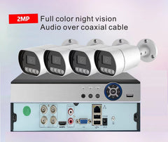 Smart H.265 Full-Color 4K Network Camera Kit © Ⓢ