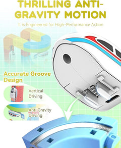 Versatile Magnetic Railcar Track Set